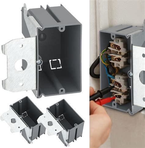 electrical gang box for bathroom|single gang electrical outlet box.